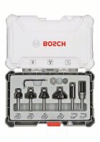 Bosch 6-teiliges Rand- und Kantenfräser-Set,...