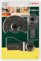 Bosch Starlock Starter-Set Holz, 3-teilig, für...