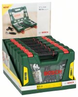 Bosch V-Line Box, Bohrer- und Bit-Set, 83-teilig,...