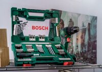 Bosch V-Line TiN-Bohrer- und Bit-Set, 91-teilig, Ratschen-Schraubendreher, Magnetstab