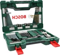 Bosch V-Line TiN-Bohrer- und Bit-Set, 83-teilig, mit...