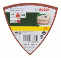 Bosch Schleifblatt-Set für Deltaschleifer,...