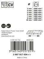 Bosch 7-tlg. Holzbohrer-Set, 3–10 mm