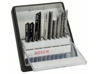 Bosch 10-tlg. Stichsägeblatt-Set, Robust Line,...