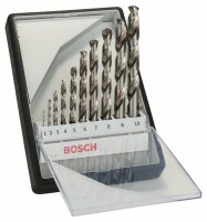 Bosch 10-tlg. Metallbohrer-Set, Robust Line, HSS-G,...