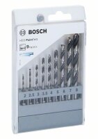 Bosch HSS PointTeQ Sechskantbohrer-Set, 9-tlg., 2–8 mm