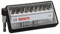 Bosch 18+1-tlg. Schrauberbit-Set, Robust Line, L PH/PZ/T,...