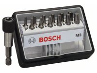 Bosch 12+1-tlg. Schrauberbit-Set, Robust Line, M T, Extra...