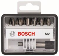 Bosch 12+1-tlg. Schrauberbit-Set, Robust Line, M PH/PZ,...