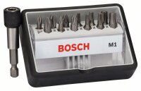 Bosch 12+1-tlg. Schrauberbit-Set, Robust Line, M PH/PZ/T,...