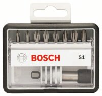 Bosch 8+1-tlg. Schrauberbit-Set, Robust Line, S PH, Extra...