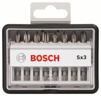 Bosch 8-tlg. Schrauberbit-Set, Robust Line, Sx PH/PZ,...