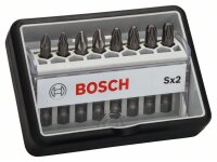 Bosch 8-tlg. Schrauberbit-Set, Robust Line, Sx PZ, Extra...