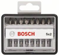 Bosch 8-tlg. Schrauberbit-Set, Robust Line, Sx PZ, Extra...