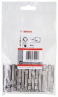 Bosch Schrauberbit Extra-Hart T30, 49 mm, 25er-Pack