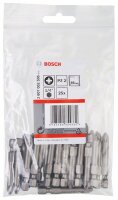 Bosch Schrauberbit Extra-Hart PZ 2, 49 mm, 25er-Pack