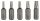 Bosch Schrauberbit-Set, Extra Hard, 5-tlg., T 10/15/20/25/30/25 mm