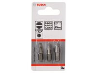 Bosch Schrauberbit-Set, Extra Hard, 3-tlg., S 0,6x4,5, S...