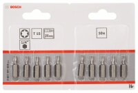 Bosch Schrauberbit Extra-Hart T15, 25 mm, 10er-Pack