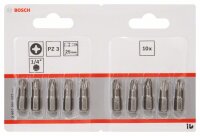 Bosch Schrauberbit Extra-Hart PZ 3, 25 mm, 10er-Pack