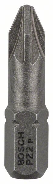 Bosch Schrauberbit Extra-Hart PZ 2, 25 mm, 25er-Pack