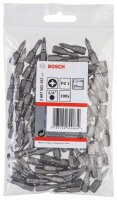 Bosch Schrauberbit Extra-Hart PZ 1, 25 mm, 100er-Pack