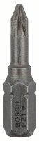 Bosch Schrauberbit Extra-Hart PZ 1, 25 mm, 3er-Pack