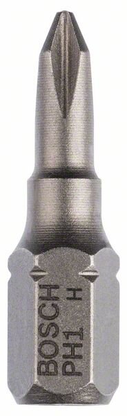 Bosch Schrauberbit Extra-Hart PH 1, 25 mm, 10er-Pack, Tight Pack