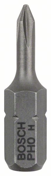 Bosch Schrauberbit Extra-Hart PH 0, 25 mm, 3er-Pack