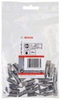 Bosch Schrauberbit Extra-Hart S 1,6 x 8,0, 25 mm, 25er-Pack