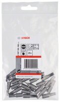 Bosch Schrauberbit Extra-Hart S 1,0 x 5,5, 25 mm, 25er-Pack