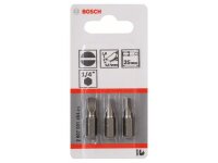 Bosch Schrauberbit Extra-Hart S 1,0 x 5,5, 25 mm, 3er-Pack