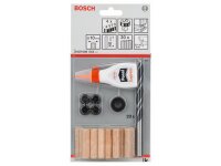 Bosch 27-tlg. Holzdübel-Set, 10 mm