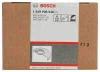 Bosch Schutzhaube ohne Deckblech, 125 mm,...