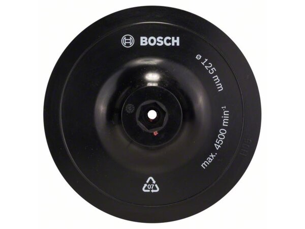 Bosch Klettverschlussteller, 125 mm, 8 mm