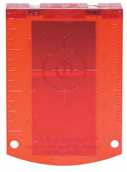 Bosch Zieltafel Laserzieltafel (rot) Professional