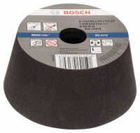 Bosch Schleiftopf, konisch-Metall/Guss 90 mm, 110 mm, 55...