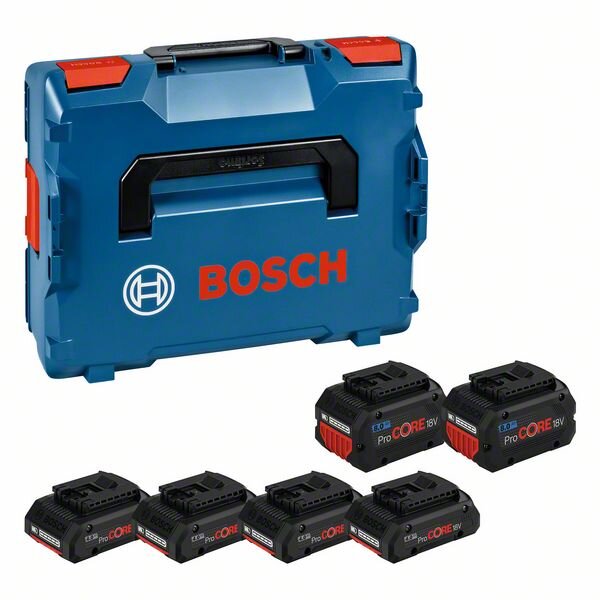 Bosch Akkupack 4 x ProCORE18V 4.0Ah + 2 x ProCORE18V 8.0Ah Professional