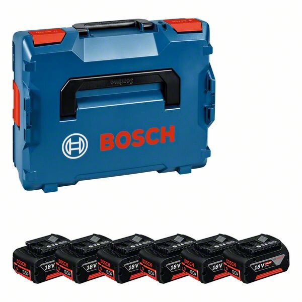 Bosch Akkupack 6 x GBA 18V 4.0Ah Professional