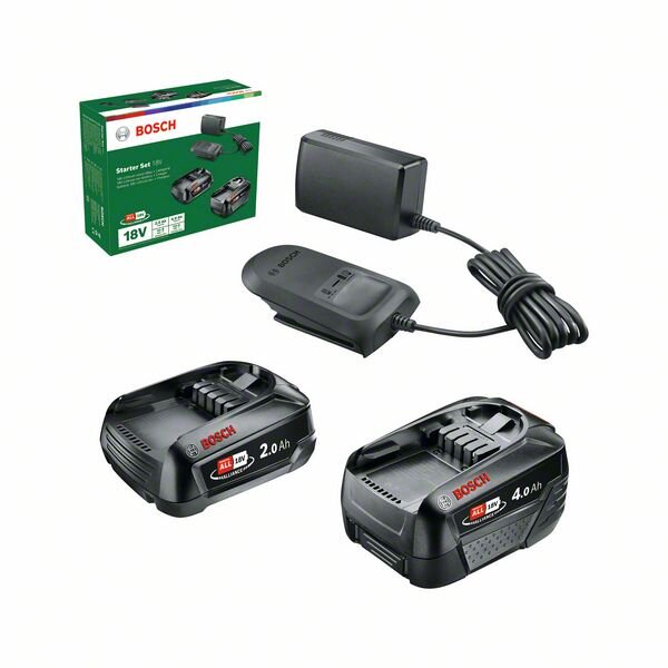 Bosch Starter-Set Starter-Set 18V (2.0 Ah + 4.0 Ah + AL 18V-20)