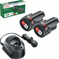 Bosch Starter-Set Starter-Set 12V (2 x 1.5 Ah & GAL...