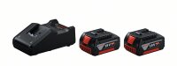 Bosch Starter-Set 2 x GBA 18V 4.0Ah + GAL 18V-40...