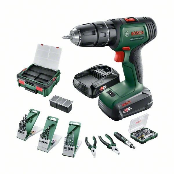 Bosch Akku-Bohrschrauber UniversalImpact 18V + SystemBox