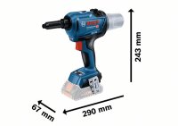 Bosch Akku-Nietpistole GRG 18V-16 C: 2 Akkus ProCORE18V...