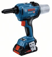 Bosch Akku-Nietpistole GRG 18V-16 C: 2 Akkus ProCORE18V 4,0Ah, L-BOXX