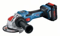 Bosch Akku-Winkelschleifer BITURBO mit X-LOCK GWX 18V-15...