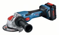 Bosch Akku-Winkelschleifer BITURBO mit X-LOCK GWX 18V-15...