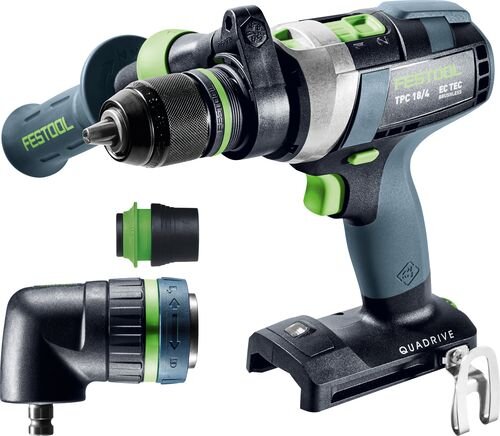 Festool Akku-Schlagbohrschrauber TPC 18/4 I-Basic-Set QUADRIVE