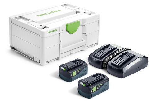 Festool Energie-Set SYS 18V 2x5,0/TCL 6 DUO