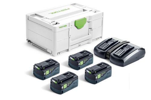 Festool Energie-Set SYS 18V 4x5,0/TCL 6 DUO